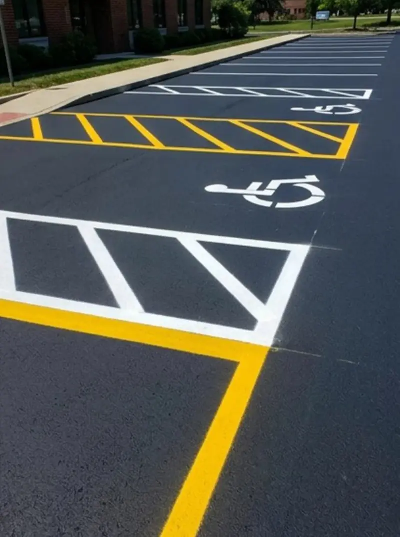 ADA/TAS Compliance Striping